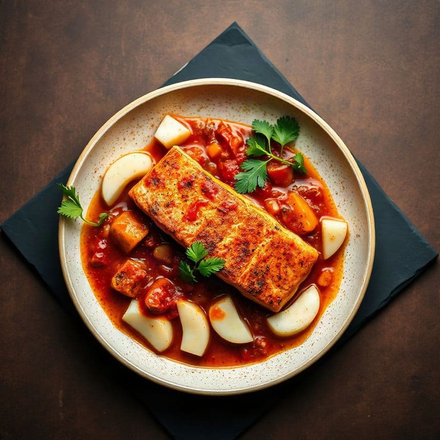 Salmon Vindaloo